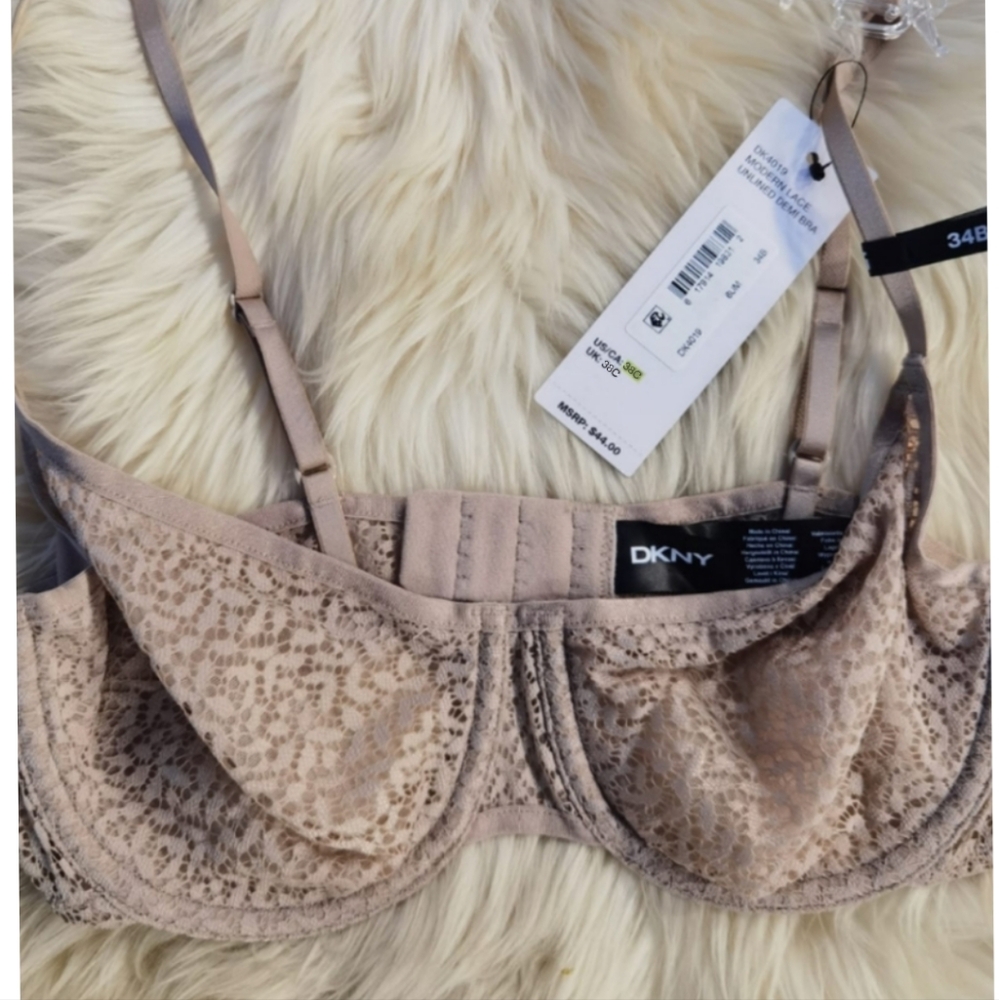DKNY Modern Lace Unlined Demi Bra🤎
